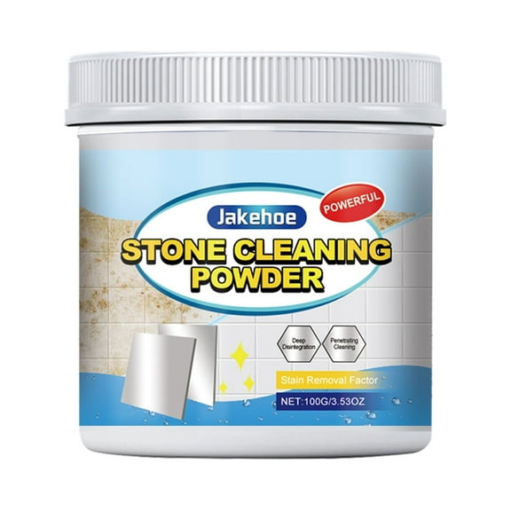 Marble Stain Remove,Granite Remover,Quartz Countertop Cleaner,Stone Cleaning Powder Cleaners & Polishes for Marble,Tile,Granite,Kitchen Cooktops All Kinds of Stone-100g,3.53oz