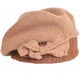 thumbnail image 2 of Women's 100% Wool Bucket Hat Felt Cloche Beret Dress Winter Beanie Hats, 2 of 2
