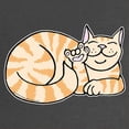 thumbnail image 2 of CafePress - Orangetabby ASL Kitty Maternity Dark T Shirt - Maternity Dark T-Shirt, 2 of 3