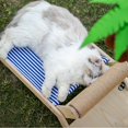 thumbnail image 3 of New Wooden Cat Scratcher Scraper Cat Beach Bed Climbing Frame Detachable Lounge Bed Scratching Post And Scratch Board For Cats, 3 of 5