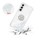 thumbnail image 6 of CCSmaller Glitter Clear Sparkly Bling Case for Samsung Galaxy S23 Plus (Not S23), Flowing Liquid Quicksand Cover with Diamond Ring Holder Case for Samsung Galaxy S23+ Plus LSZ Colorful, 6 of 8