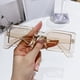 thumbnail image 1 of Gafas De Sol con montura rectangular pequeña para mujer, anteojos De Sol femeninos a la moda, De Color gelatina, estilo Y2k, De viaje, con protección UV400, novedad De 2024, 1 of 4