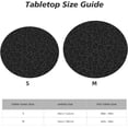 thumbnail image 2 of Leopard Tablecloth with Elastic Edge, Round Table Cover Washable Reusable Cheetah Print Table Cloths for Kitchen Dining Party, Small (Fits 40-44 in), 2 of 6