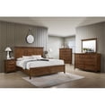 thumbnail image 4 of Intercon Furniture San Mateo Bedroom 3-Drawer Wood Nightstand in Tuscan Brown, 4 of 4