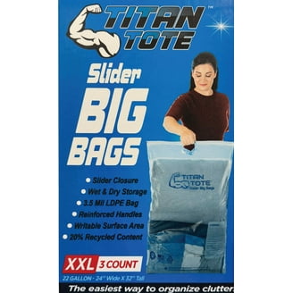Ziploc Gallon Lot De 3 Sacs De Rangement 52 Pièces