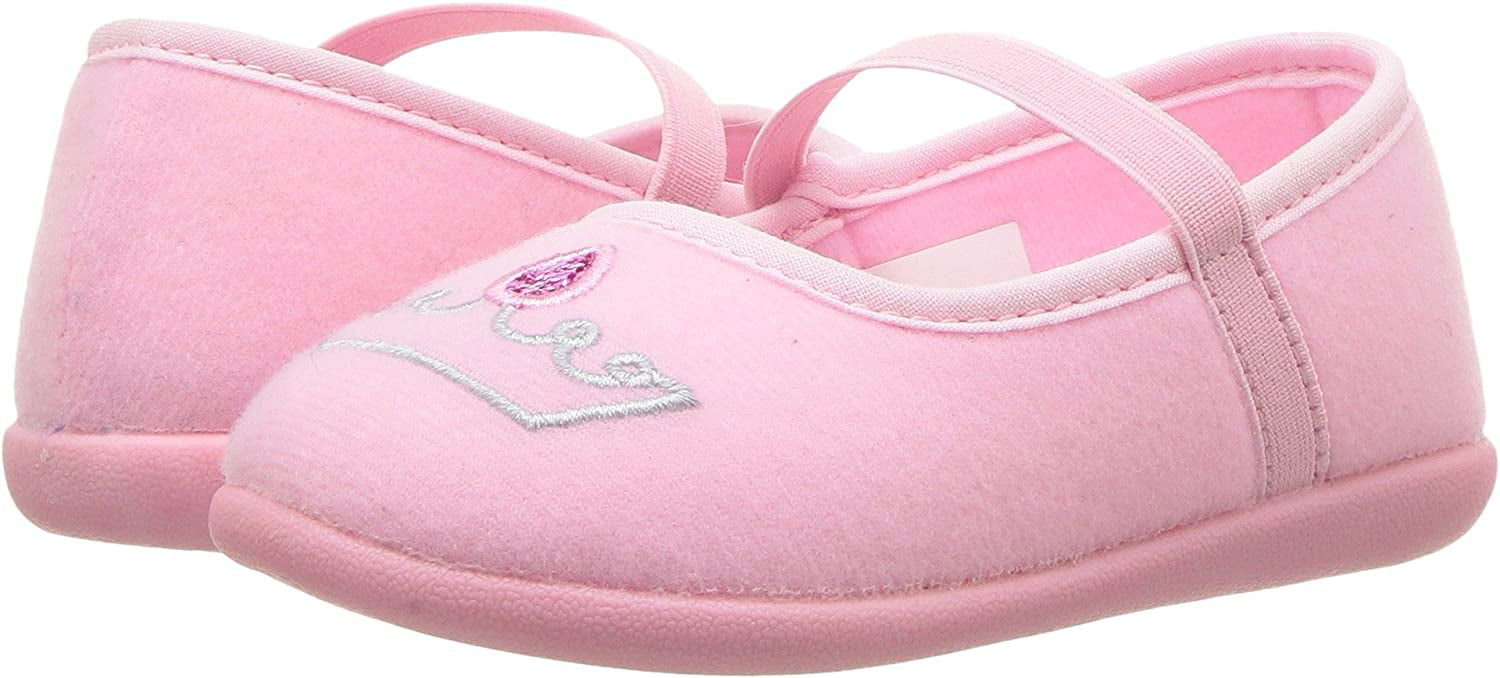 Clarks DOODLES Children Infant Girls Kids slippers Boots House Fur shoes Pink 