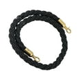 thumbnail image 2 of Becaristey Durable Barrier Rope For Reliable Crowd Control And Safety Assurance Chrome Snap Hook Rope Crowd black W05-4 1Set, 2 of 6