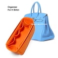 thumbnail image 5 of Se adapta a H Bir Kins 25 30 35 Bolsas de inserción Organizador de maquillaje Bolso de mano Organizador Base cosmética portátil Shaper para bolso de mujer, 5 of 5