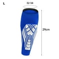 thumbnail image 6 of Tnobhg 1Pc Calf Compression Sleeves Anti-collision Non-slip Breathable Shin Splints Pain Relief Men Women Outdoor Running Cycling Sports Leg Protector Brace, 6 of 7