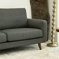 thumbnail image 6 of Ashcroft Preston Fabric Modern Living Room Corner Sectional Sofa in Dark Gray, 6 of 7
