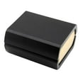 thumbnail image 2 of 8x7x4cm Velvet Tie Bar links Storage Box Mens Gift Case Black-link, 2 of 8