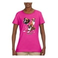 thumbnail image 2 of If It's Not a Boxer It's Just a Dog Gift | Womens Dog Lover Graphic T-Shirt, Fuschia, Small, 2 of 3