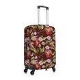 thumbnail image 3 of Balery Luggage Cover Leaf And Fruit Print Suitcase Covers for Luggage Elastic Washable Suitcase Protector Fits 18-32 Inch Luggage-Medium, 3 of 9