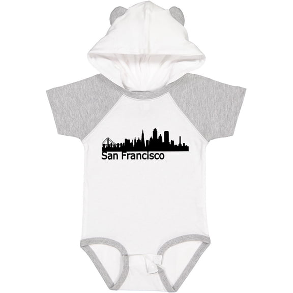 Inktastic San Francisco Skyline Boys or Girls Baby Bodysuit