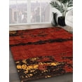 thumbnail image 2 of Ahgly Company Indoor Rectangle Abstract Saffron Red Abstract Area Rugs, 3' x 5', 2 of 6