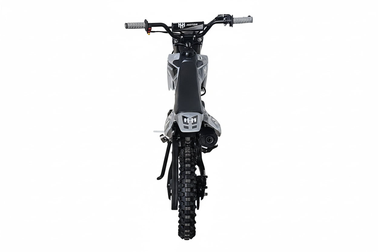HHH DB-14 DLX 110cc Dirt Bike Fully Automatic Off Road Pit Bike Gas bike Dirt bike for youth (Black)