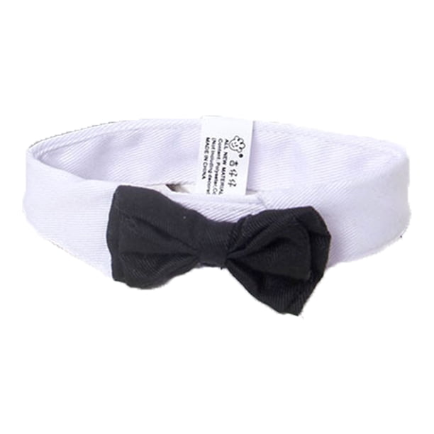 Corbata para mascotas Corbata ajustable para mascotas Vestido Collar formal para perros Adepaton Ropa para Perro