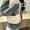 White#7378, variant on Women’s Shoulder Bag - Small Crossbody Purse, Casual Spandex Handbag with Adjustable Strap, Lightweight Everyday Tote Messenger Travel Bag, Black