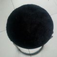 thumbnail image 3 of Housse de Chaise Ronde Antidérapante avec Boucle Coussins Ronds avec Boucle Noir - 40cm (16 Pouces), 3 of 5