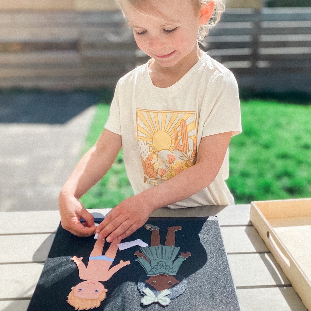 My Felt Story - Dress Me Up for Activities Felt Dolls