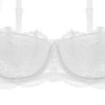 thumbnail image 4 of Xihbxyly Lingerie for Women, Women's French Sexy Gathering Large Size Bra Set Ultra-thin Big Breasts Shows Small Collection, 4 of 5