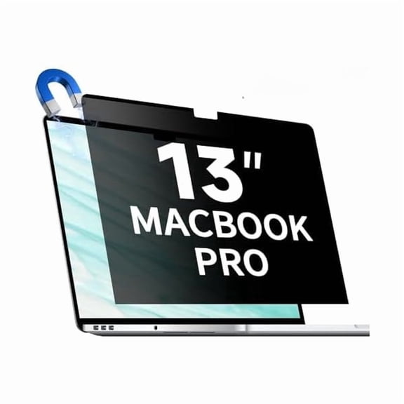 Magnetic Privacy Screen for 13 Inch MacBook Pro (2016, 2017, 2018, 2019, 2020, 2021, 2022, M1, M2), Removable Matte Laptop Privacy Screen Anti Glare Blue Light Filter, Anti-Spy for Mac 13''