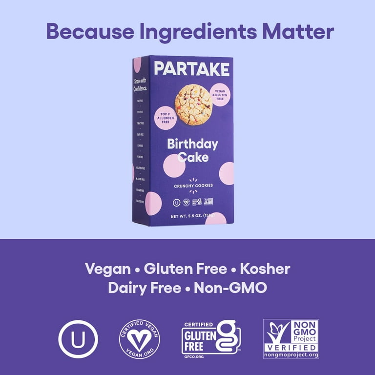 19+ Partake Birthday Cake Cookies