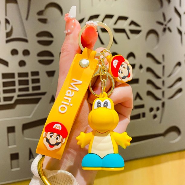 Llavero Creativo Super Mario Cartoon Doll Trend Car Colgante Gao Jiahui unisex