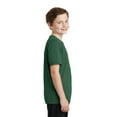 thumbnail image 3 of Sport-Tek Tee (YST360) Forest Green Heather, XS, 3 of 6