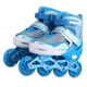 thumbnail image 5 of Patines en línea para niños, Patines en línea para niños Azul Patines de ruedas para exteriores para niños Patines en línea ajustables para niños Diseño fácil de usar, 5 of 9