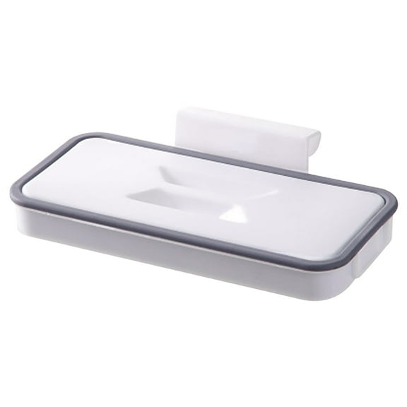 Lilixerw Trash Bag Holder Rack,Hanging Organizer Garbage Bag Holder,with Removable Lid,for Kitchen Cabinet Door Storage Cupboard,Kitchen Towel Rails Rack