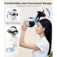 thumbnail image 4 of Advanced Adjustable VR Head Strap for Meta Quest 2/3/3S – Precision Fit, Comfort Design & Quick, 4 of 8