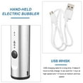 thumbnail image 4 of BRIGHTFUFU USB Stainless Steel Electric Whisk for Kitchen Use Silver Easy to Clean NonSlip Grip Simple Operation 1 Set, 4 of 8
