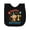 AB-Black, variant on Inktastic Happy 1st Birthday Monkey Party Theme Newborn Bib