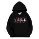 thumbnail image 3 of Sudadera con capucha para niñas y niños, sudadera de manga larga con cuello redondo y estampado de moda, jersey con bolsillo, sudadera de poliéster para niñas, 3 of 8