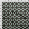 thumbnail image 3 of oneOone Georgette Viscose Fabric Argyle Ikat Print Fabric By Yard 42 Inch Wide, 3 of 4