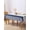 Blue, variant on Sage Green Stripe Table Cloth, Modern Rustic Horizontal Green Striped Waterproof Tablecloth for Rectangle Tables, Reusable Washable Fabric Table Cover for Restaurant Kitchen Dining Tables 60"x120"