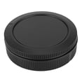thumbnail image 4 of Cubierta De Plástico Portátil Para Cámaras, Conjunto De Tapa De Lentes Delanteras Y Traseras Para Cámara EOSR De Fotograma Completo, Color Negro, 4 of 7