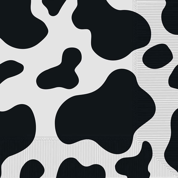 Cow Print Party Luncheon Napkins