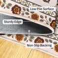 thumbnail image 4 of Boho Runner Rug 2*6 ft, Washable Rugs, Hallway Runner Rugs, Kitchen Runner Rug Non Slip, Soft Runner with Rubber Backing for Kitchen, Hallway, Laundry, Bedroom Beige, 4 of 7