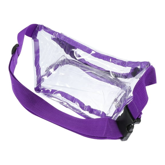 unbranded  Waterproof Hanging Transparent Fanny Pack Sports Waist Bag Fitness