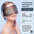 thumbnail image 4 of Weighted Sleep Mask, 100% Blackout Blindfold for Sleeping, Deep 3D Contoured Eye Cups, Soft Memory Foam, Extended Full Coverage Strap for Side Sleeping, Travel, Relaxation, for Women and Men, 4 of 9