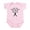 Petal Pink, variant on CafePress - Muscles From My Uncle Body Suit - Baby Light Bodysuit, Size Newborn - 24 Months