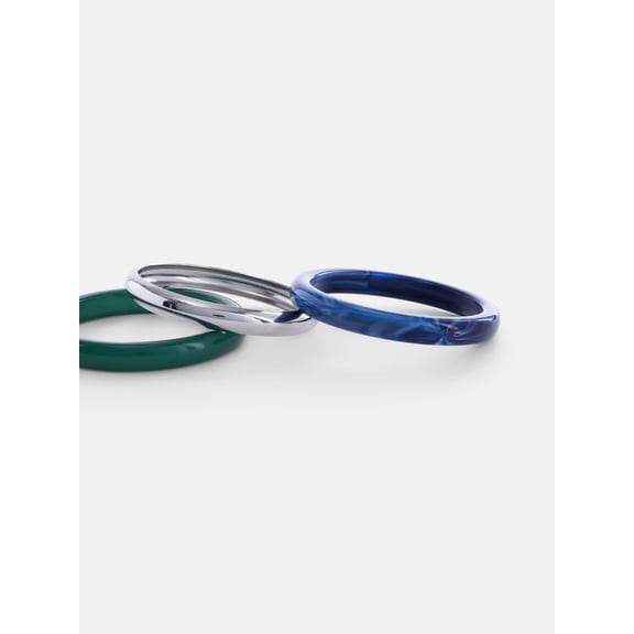 No Boundaries Bangle Bracelet Set, 3-Piece, Women's