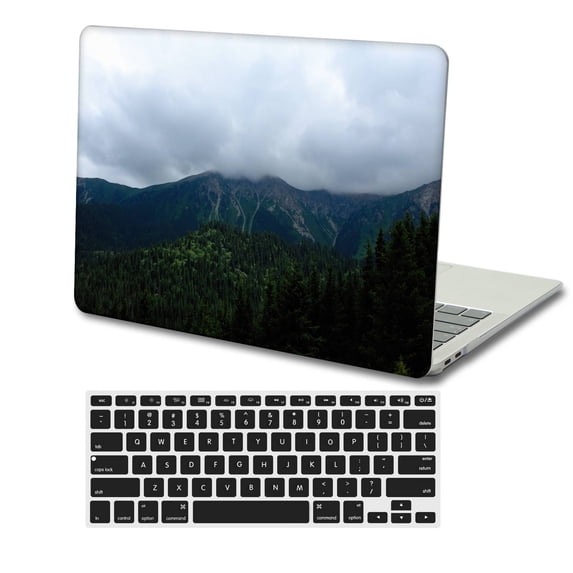 KSK KAISHEK Hard Case Shell Cover Only for New MacBook Air 13"( Retina Display, 2018 - 2022) + Black Keyboard Cover Model A1932&A2179&A2337 m1, USB Type-C Colorful B 0560