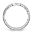 thumbnail image 2 of 14k White Gold 5mm Double Milgrain Comfort Fit Wedding Band Size 12.5 WDMC050, 2 of 5