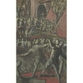 thumbnail image 2 of Domenico Tintoretto 16x24 Gold Ornate Framed and Double Matted Museum Art Print Titled - Venetian Soldiers Attacking Constantinople (Recto) (1598-1605), 2 of 4