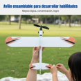 thumbnail image 2 of Abbraccia Avión impulsado por banda elástica, modelo de espuma, juguete científico DIY infantil, color aleatorio, 2 of 6