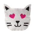 thumbnail image 2 of MasteelfCA Embroidery Cat Shaped Sequins Patches Cartoon Reversible Cloth Paste Garment Sewing DIY Accessories (Cat), 2 of 7