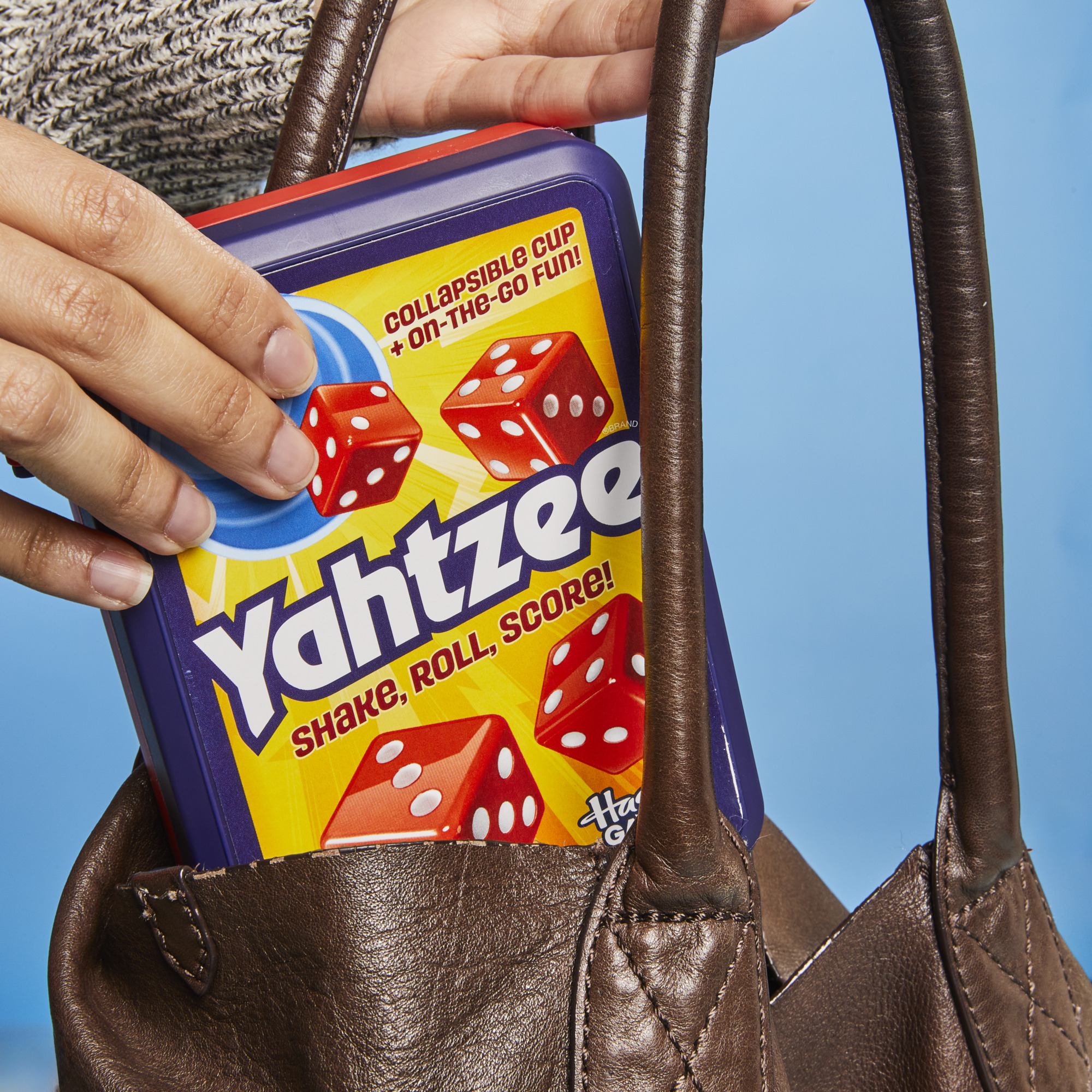 Yahtzee Dice Game with Collapsible Cup & Storage Case photo 8